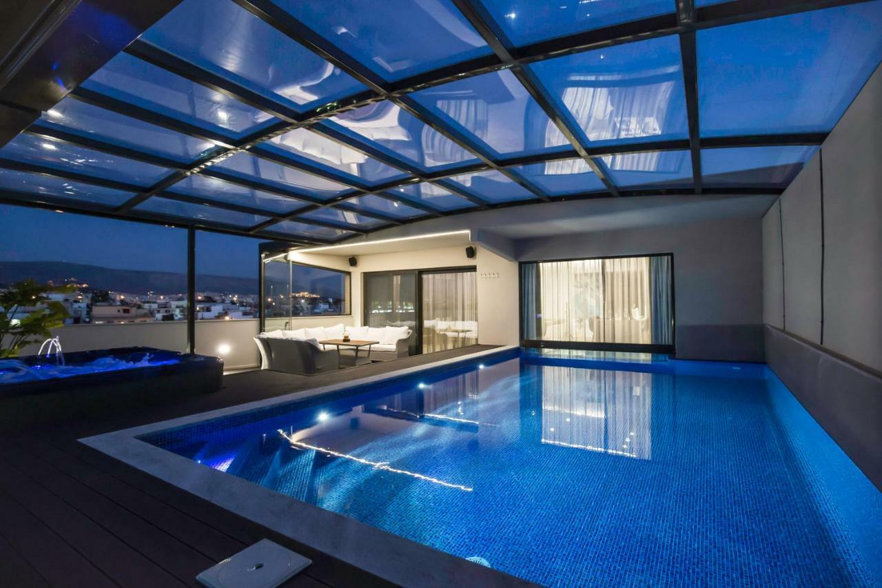 Zambelis Athens Penthouse Spa Exterior photo