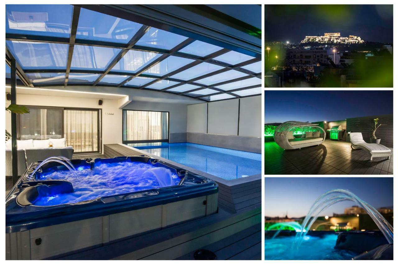 Zambelis Athens Penthouse Spa Exterior photo